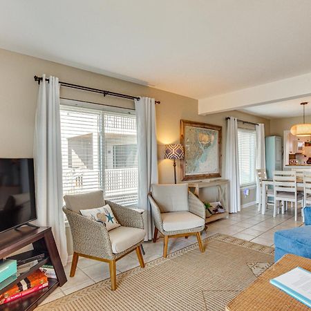 Harbor Island Condo With Deck - Steps To Beach! Oceanmarsh Subdivision Exteriör bild