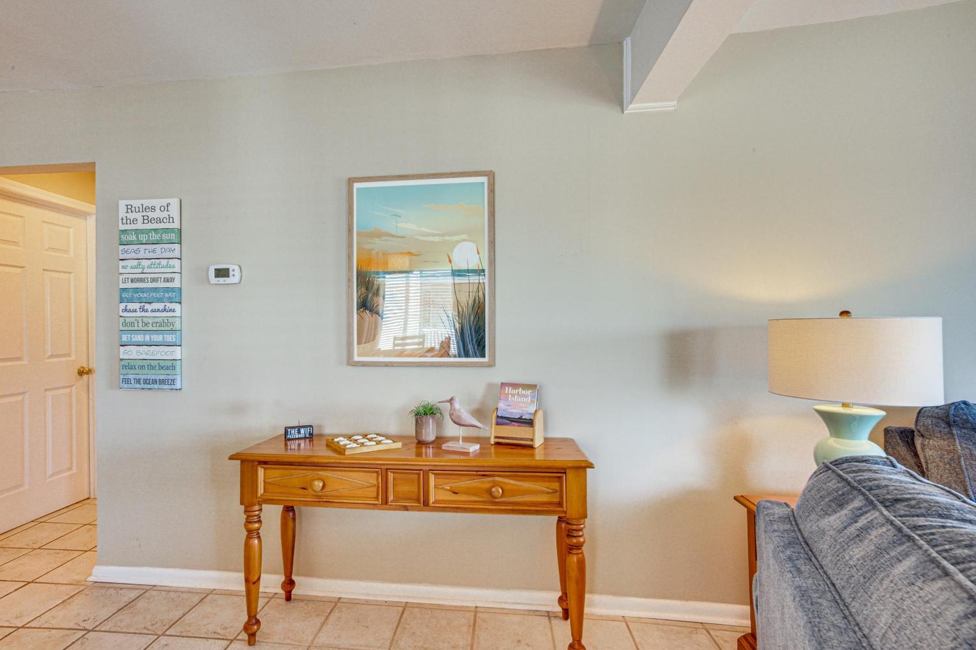 Harbor Island Condo With Deck - Steps To Beach! Oceanmarsh Subdivision Exteriör bild