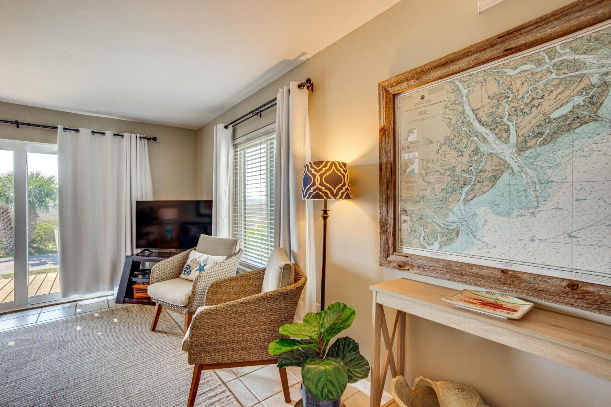 Harbor Island Condo With Deck - Steps To Beach! Oceanmarsh Subdivision Exteriör bild